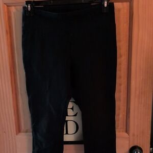 Black Legging Capris